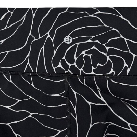 LULULEMON Wunder Under Hi-Rise Tight Luxtreme 6 Radiate Rose Alpine White Black - Picture 9 of 10